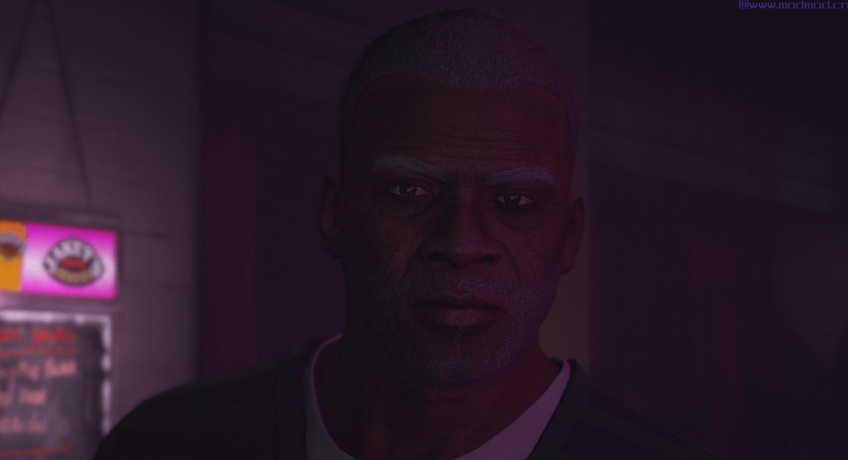 侠盗猎车手5「GTA5」Mod: 老巴德斯富兰克林克林顿