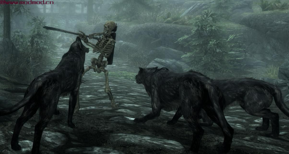 上古卷轴5：重置版MOD Tek the Skeleton Follower  - 一个疯狂战士的故事 - 死灵法师协议