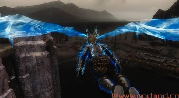 上古卷轴5：天际MOD Real Flying - More Draconic Dragon Aspect