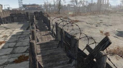 辐射4MOD 易碎的垃圾围栏