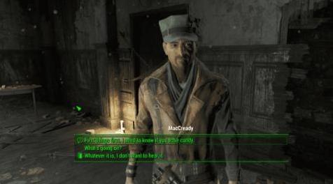 辐射4MOD 扩展的对话界面