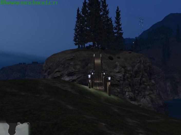 侠盗猎车手5「GTA5」Mod: 几乎到处都是小型避难所的灯v1