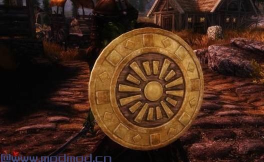 上古卷轴5：天际MOD 亚龙人盾牌-Argonian Shield