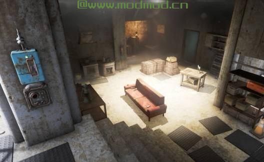 辐射4MOD 地下室生活 - 地堡和地下室玩家（带独立工作坊）