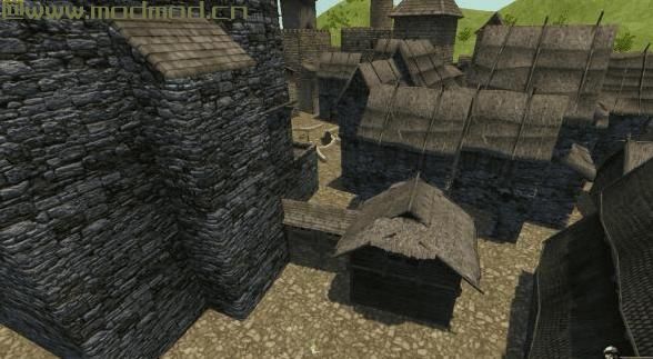 骑马与砍杀MOD Auld Town Battle Map 奥尔德镇战役地图
