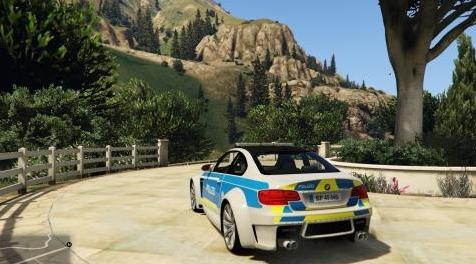 侠盗猎车手5「GTA5」Mod: BMW M3（E92）德国polizei