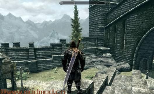 上古卷轴5：天际MOD 会反弹魔法的武器：克里萨米尔之剑 V4 ，含任务和漂亮的武器。低模但脚本较多