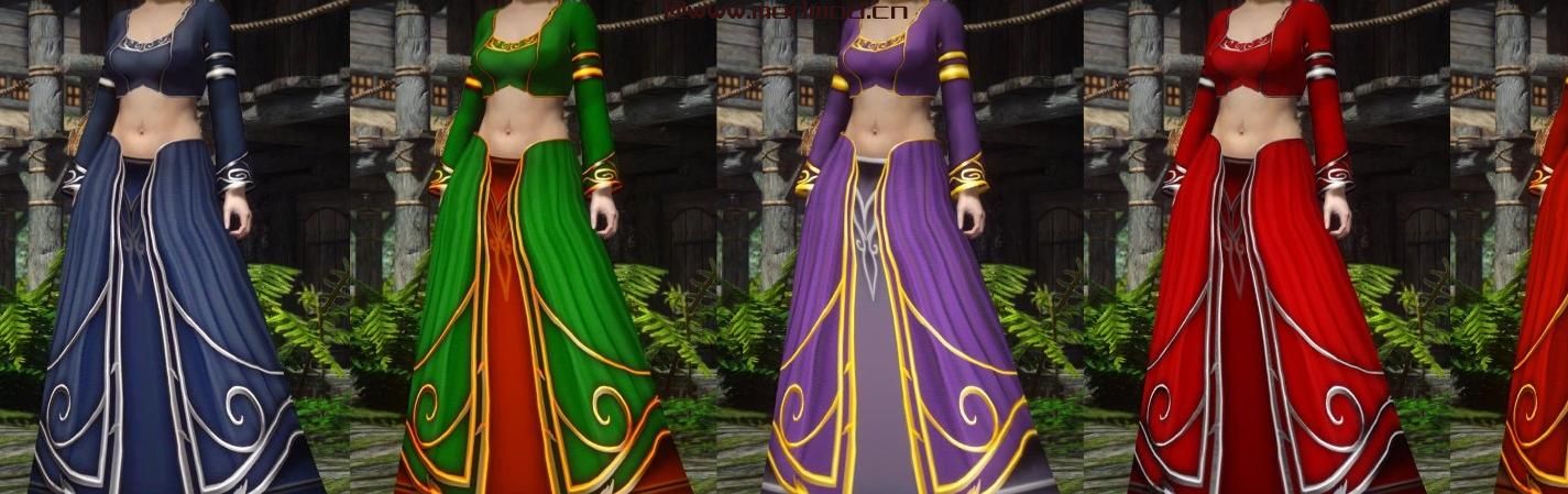 上古卷轴5：天际MOD Steam上的服装：幽冥编织长袍-Netherweave Robes for