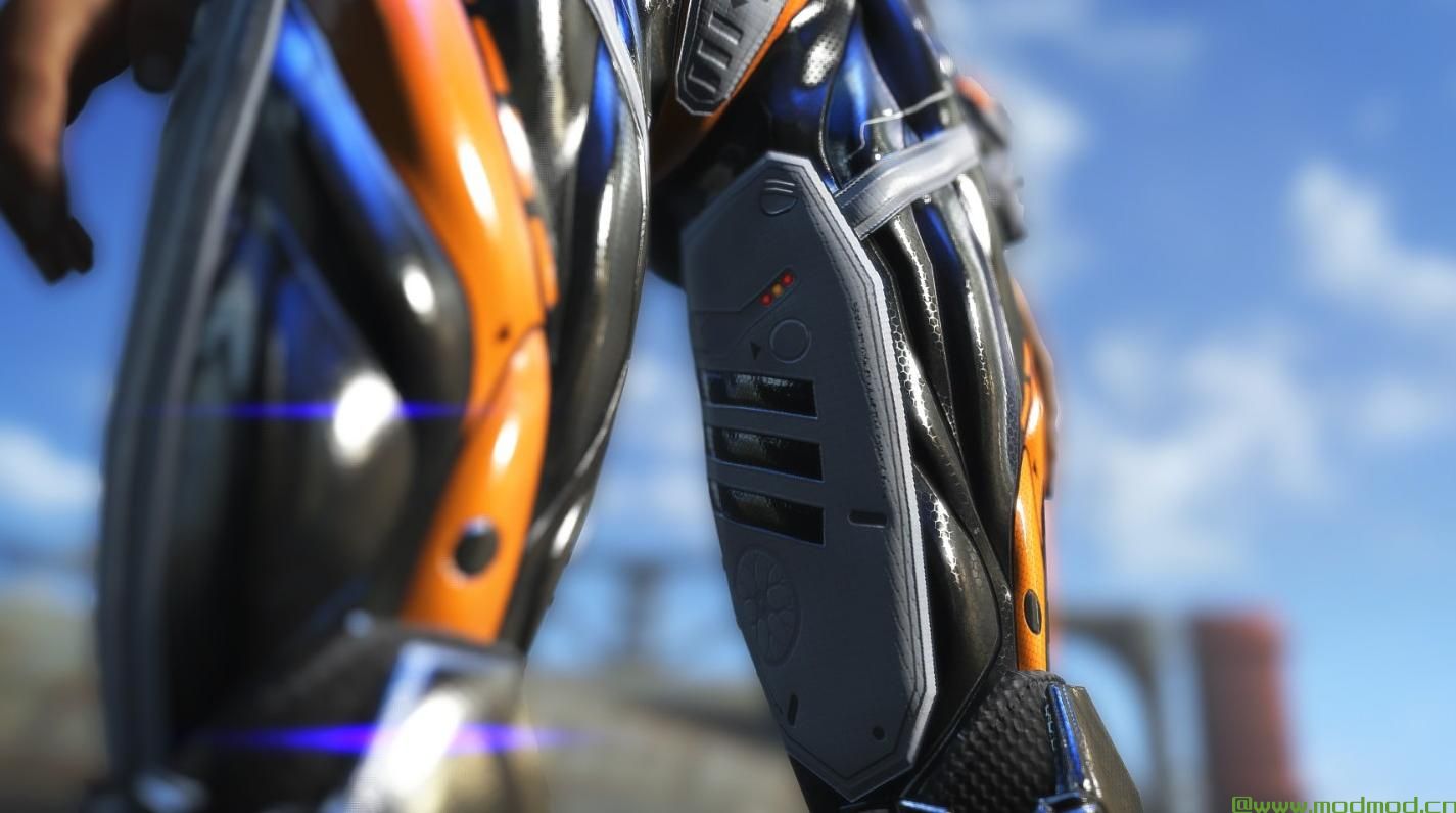 Courser X-92 Power Suit CBBE and PipBoy (Pip-Boy)