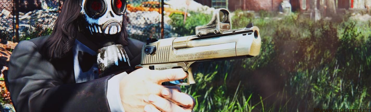 辐射4MOD 沙漠之鹰 - 独立手枪