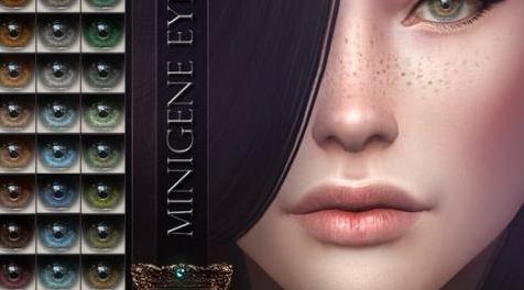 模拟人生4MOD Minigene Eyes (Default) 眼球