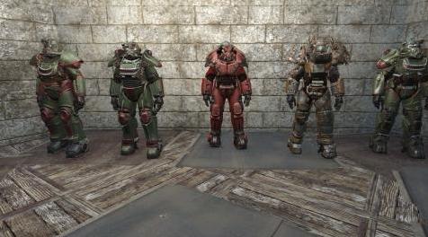 辐射4MOD 动力装甲动画变化