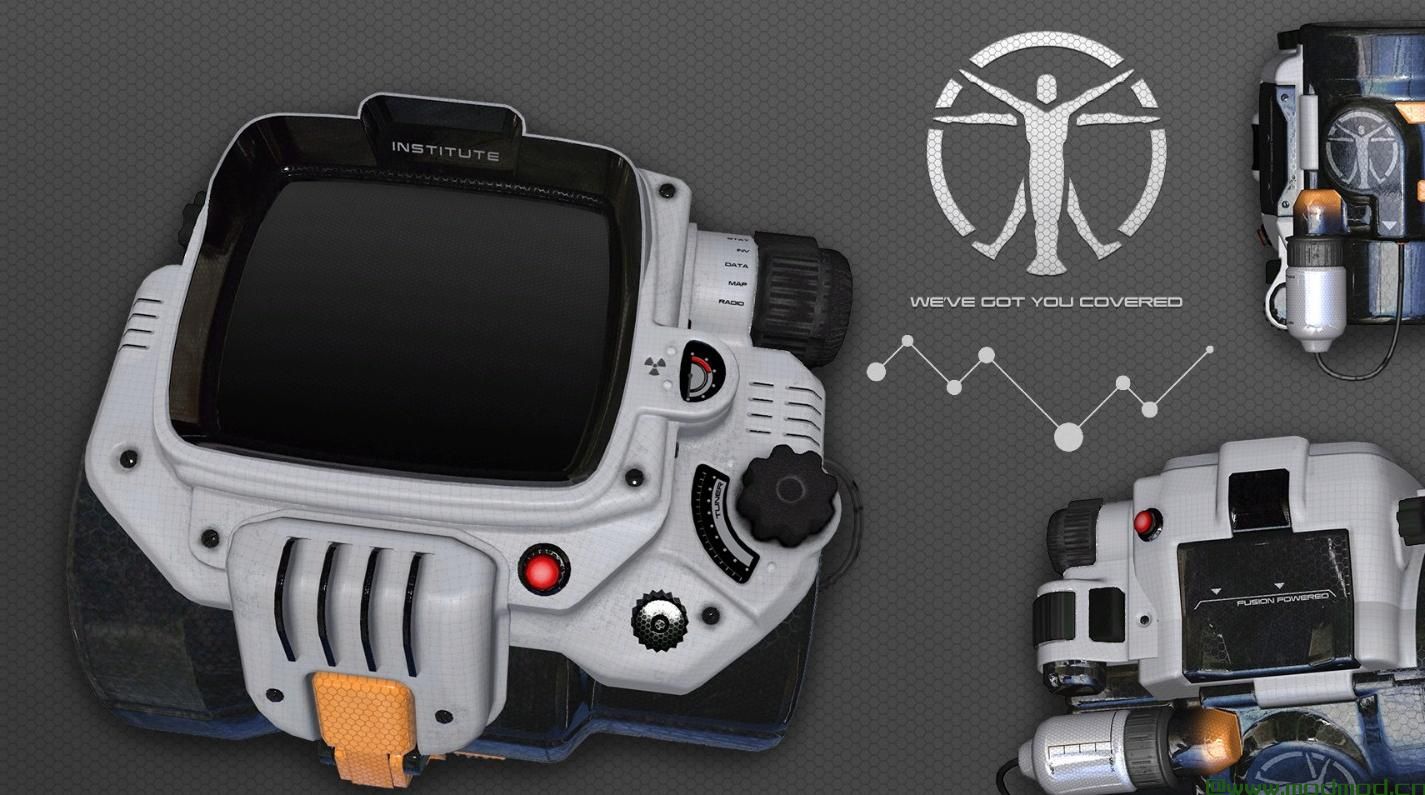 Courser X-92 Power Suit CBBE and PipBoy (Pip-Boy)