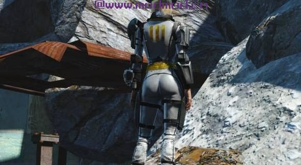 辐射4MOD Vault Booty  - 增强的女性保险柜套装