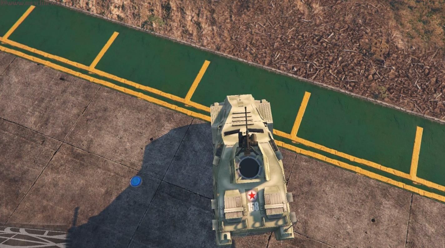 侠盗猎车手5「GTA5」Mod: 朝鲜BTR-40