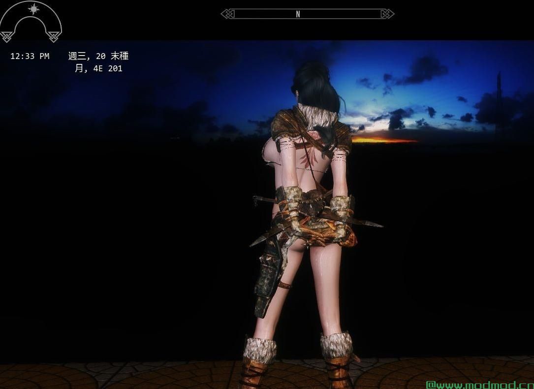 上古卷轴5：天际MOD PeroPeroArmorPack7B&mdash;&mdash;CBBE-HDT&mdash;&mdash;BodySlide化