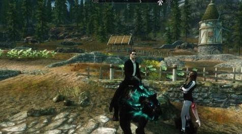 上古卷轴5：天际MOD 一波坐骑，冥虎坐骑