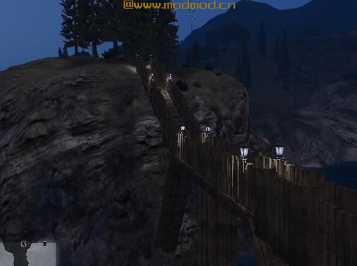 侠盗猎车手5「GTA5」Mod: 几乎到处都是小型避难所的灯v1