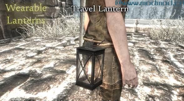 上古卷轴5：天际MOD 携带式提灯 4.02 Wearable Lanterns