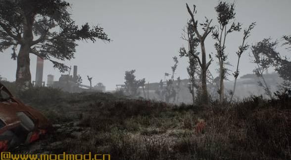 辐射4MOD 真实的草地