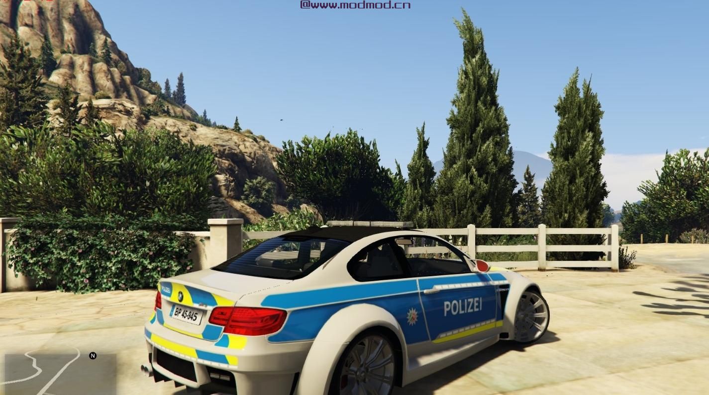 侠盗猎车手5「GTA5」Mod: BMW M3（E92）德国polizei