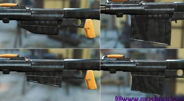 模块化Simonov PTRS-41反坦克步枪