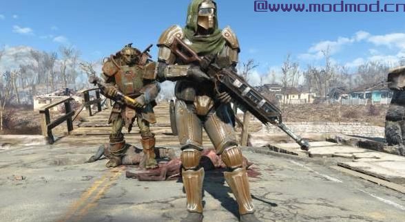 辐射4MOD Tumbajamba的XM73高斯步枪