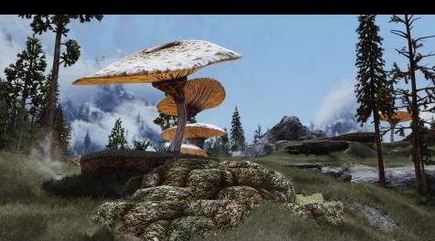 上古卷轴5：重置版MOD 火山蘑菇