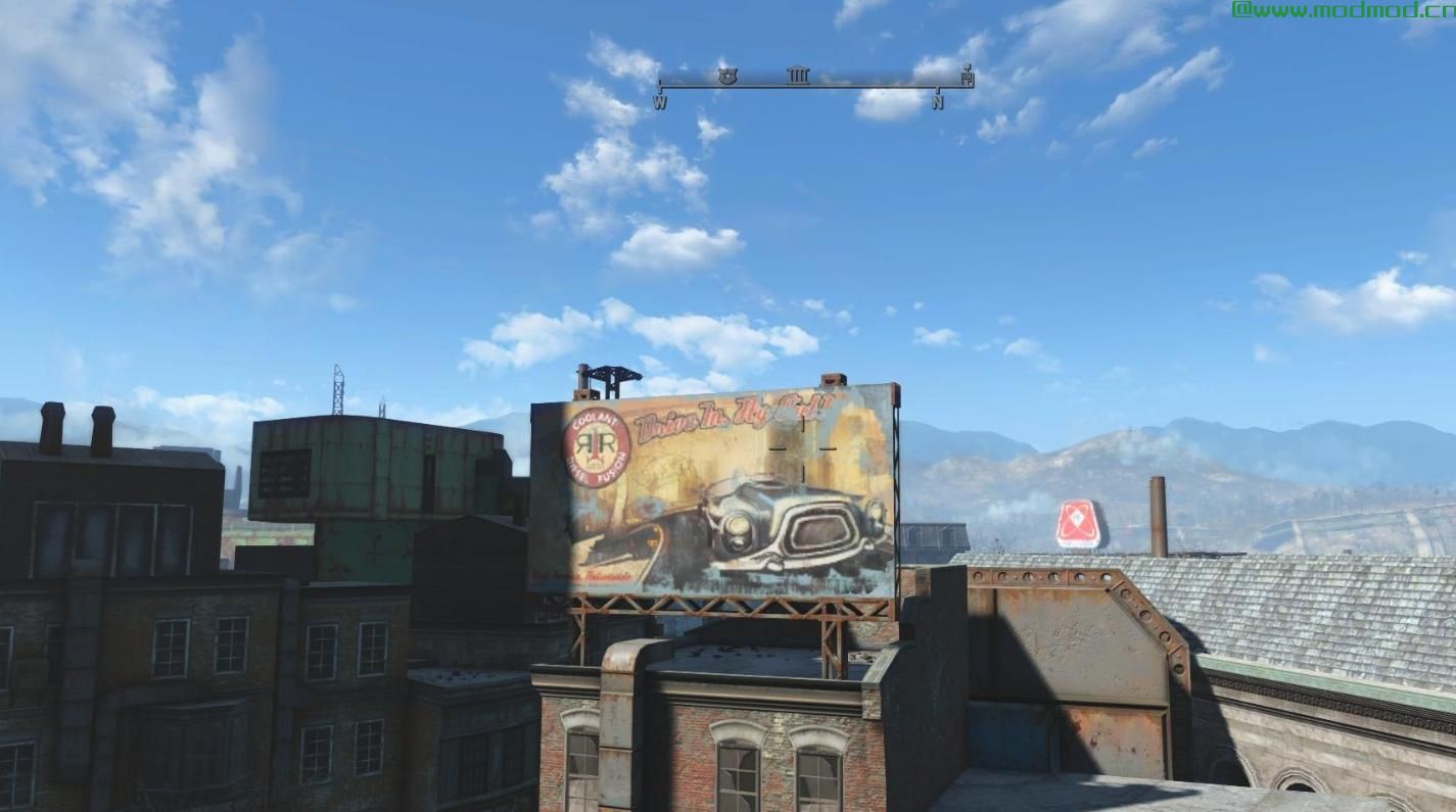 辐射4MOD 红色火箭标志改变