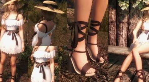 上古卷轴5：天际MOD ★Summer Dress Sets ★