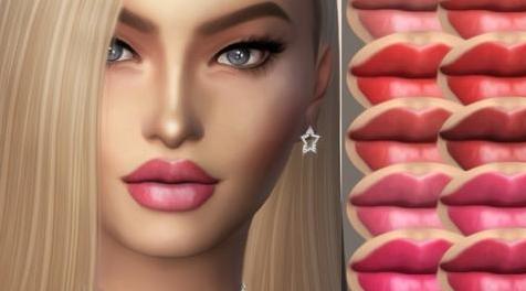 模拟人生4MOD Blossom Lipstick 口红