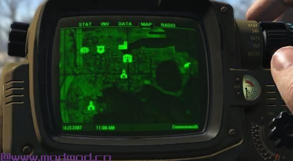 辐射4MOD 卫星世界地图