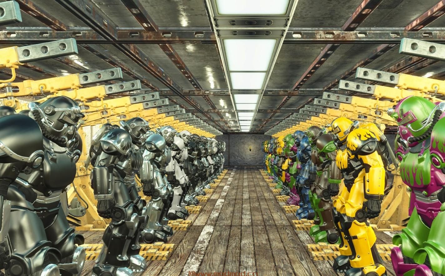 辐射4MOD Worsin沉浸式动力装甲车库（WIPAG）2.5