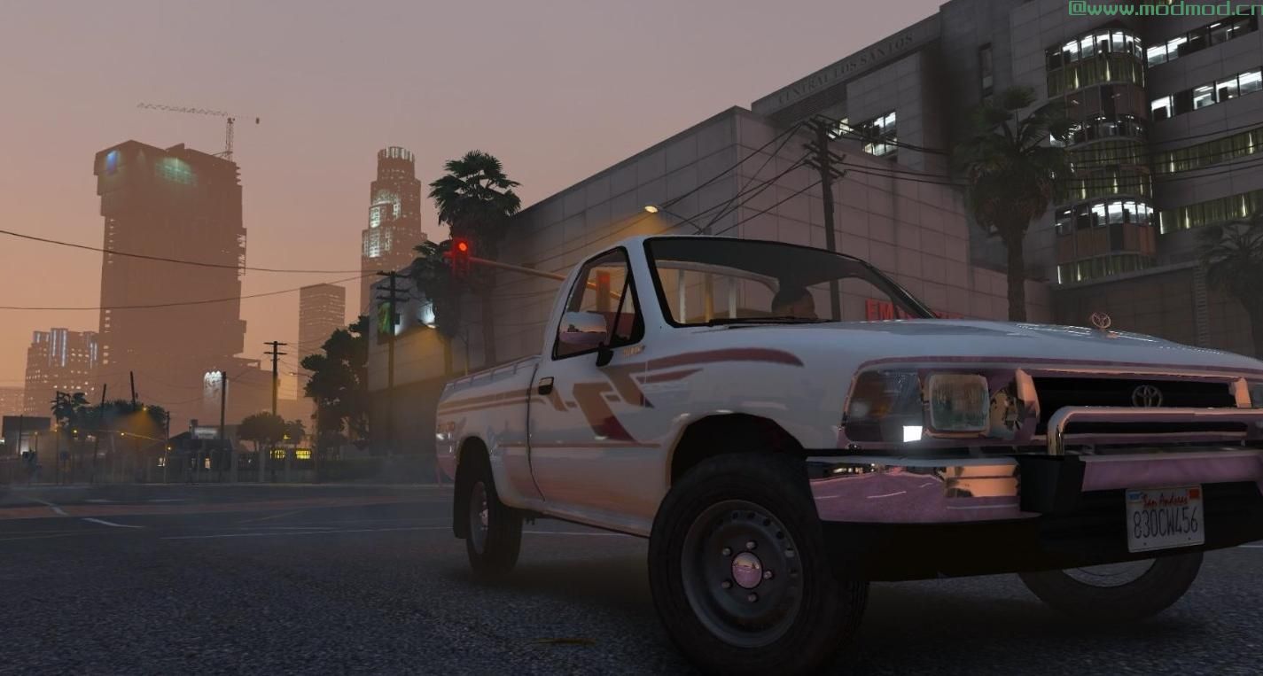 侠盗猎车手5「GTA5」Mod: 丰田Hilux 2001-1998