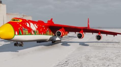侠盗猎车手5「GTA5」Mod: 圣诞飞机