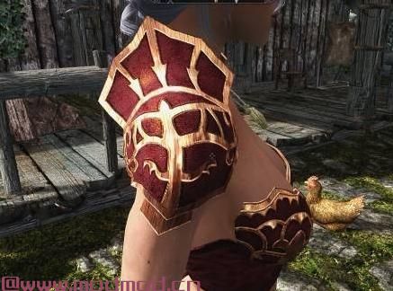 上古卷轴5：天际MOD 精灵狙击手CBBE服装-Elven sniper project 2 CBBE