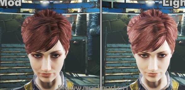 辐射4MOD 荒地沙龙 - 头发纹理改善Mod