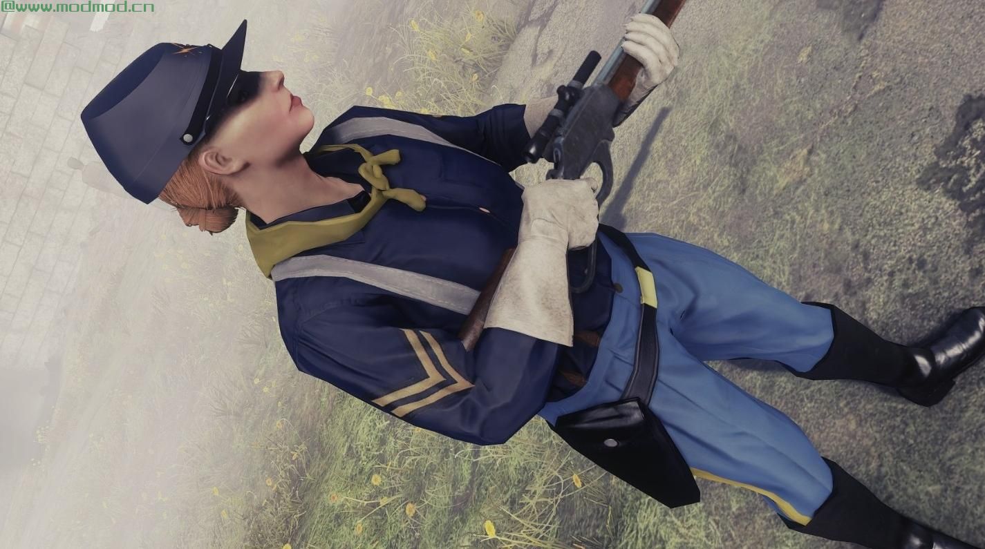 蓝色和灰色W.I.P. (SHB CBBE BodySlide)