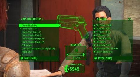 辐射4MOD 更多瓶盖交易