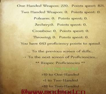 骑马与砍杀MOD Respec Mod and Proper NPC Export-Import mods 重新分配角色