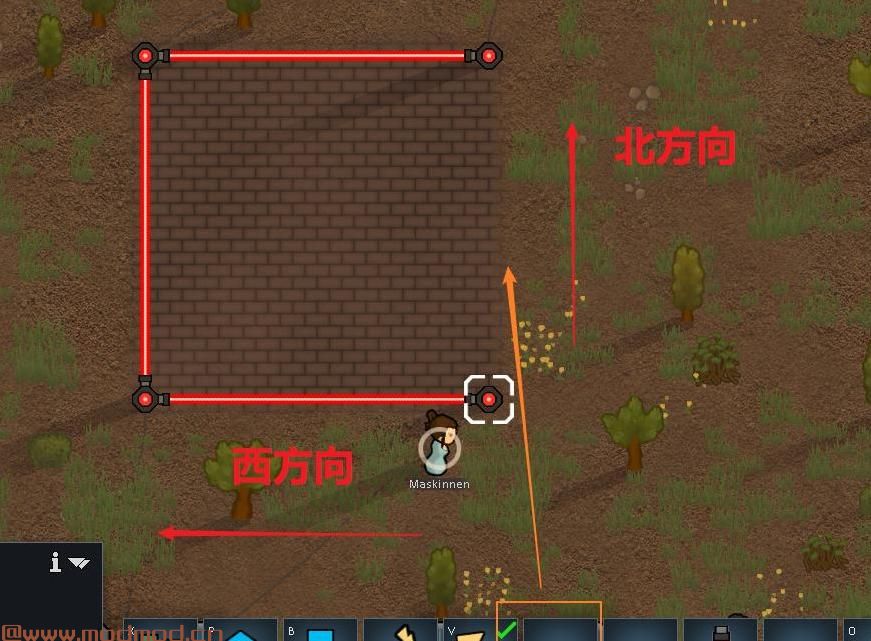 边缘世界(环世界)MOD [Mod汉化+DLL汉化][V1.0][防卫]MiningCo. LaserFence-激光栅栏