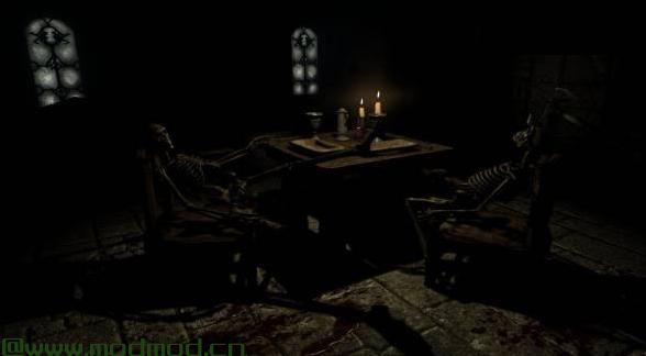 上古卷轴5：天际MOD 恐怖建筑更新汉化 死海庄园 1.6 （汉化）