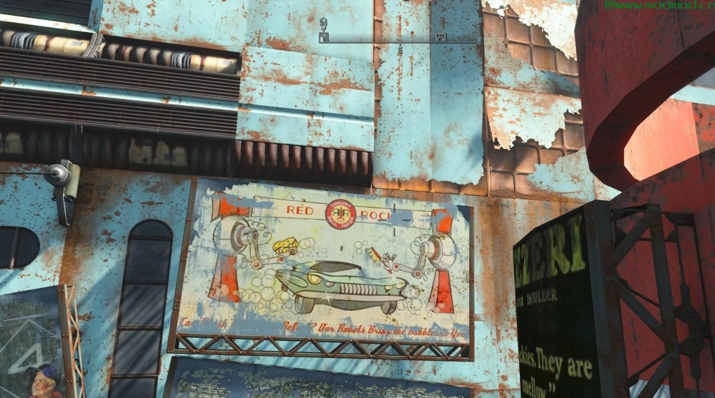 辐射4MOD 红色火箭标志改变