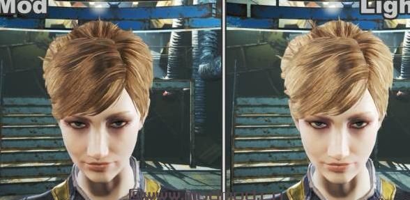 辐射4MOD 荒地沙龙 - 头发纹理改善Mod