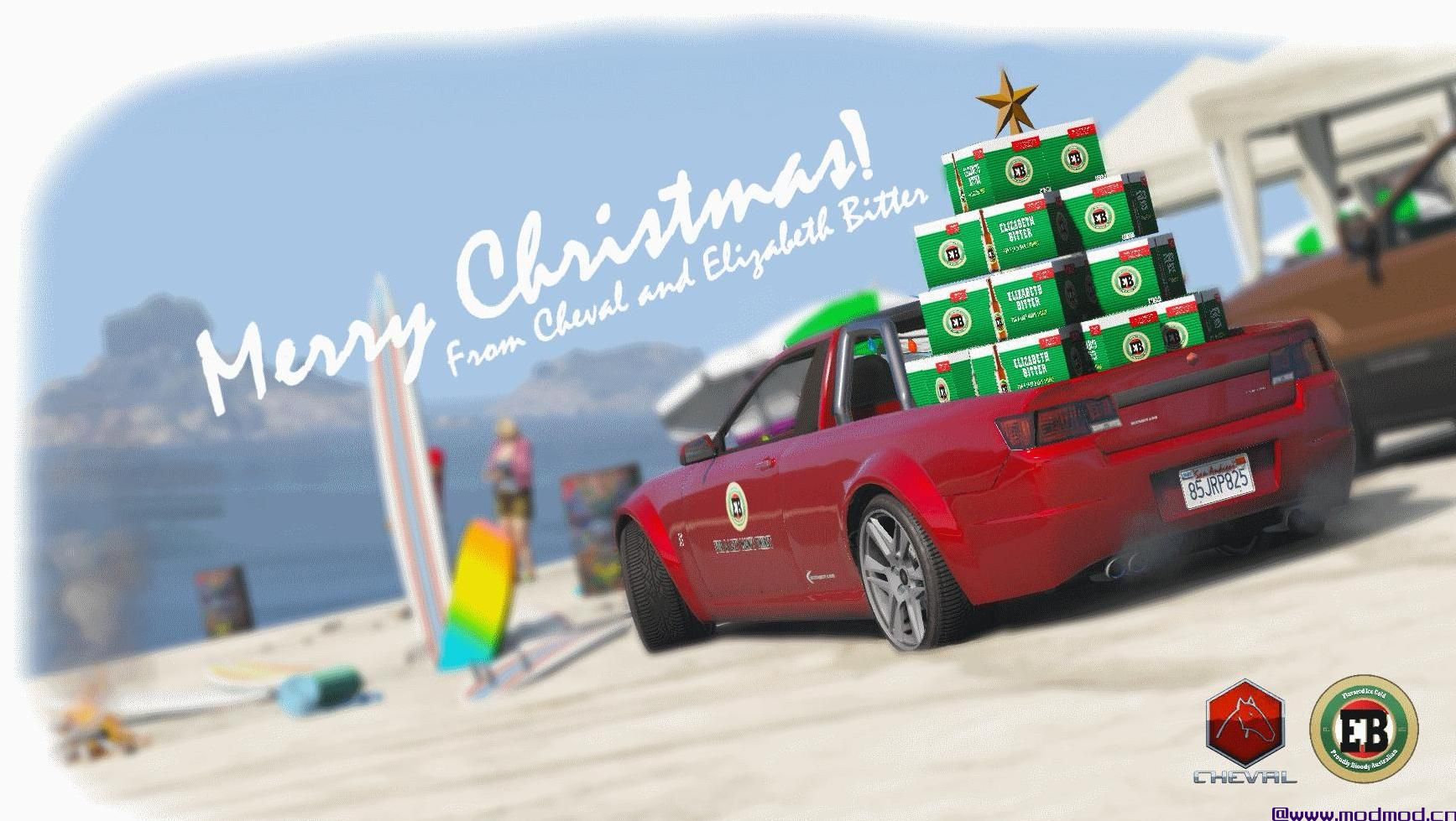 侠盗猎车手5「GTA5」Mod: 圣诞快乐