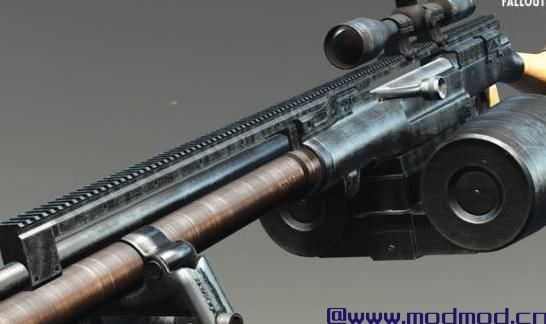 辐射4MOD 模块化Simonov PTRS-41反坦克步枪