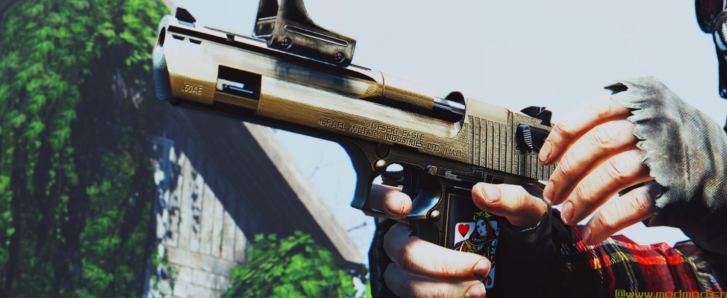 辐射4MOD 沙漠之鹰 - 独立手枪