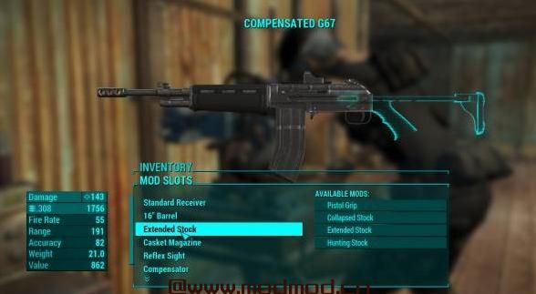 辐射4MOD G67 Battle Rifle  - 独立式