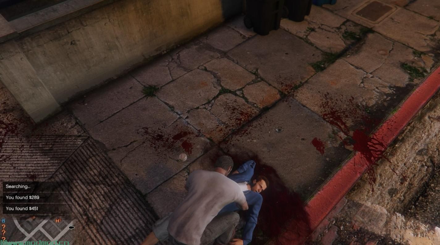 侠盗猎车手5「GTA5」Mod: 高级射击V（包括死亡闪烁）