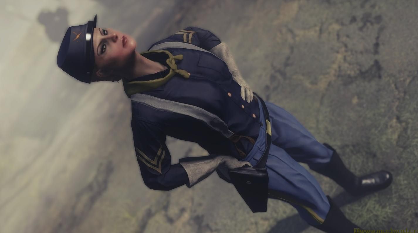 蓝色和灰色W.I.P. (SHB CBBE BodySlide)